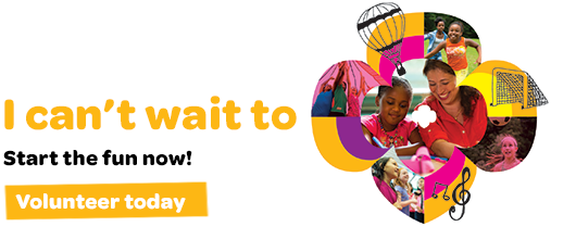 I can't wait to start the fun now! Volunteer today
